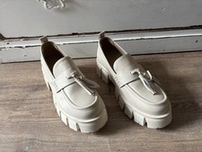 Chunky Loafer Marc O'Polo MoP Slipper Leder beige 40/41 1x getragen Halbschuhe