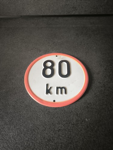 Altes blechschild - altes,