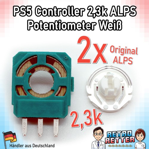 Ps5 analog stick - analog, weiß