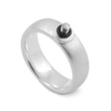 RING DING Ring 925 SILBER schmal - ca. 6 mm - Gr. 50 - 4353810