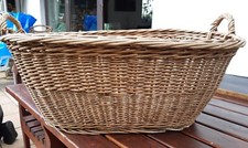 Wäschekorb Oval Weide, gebraucht