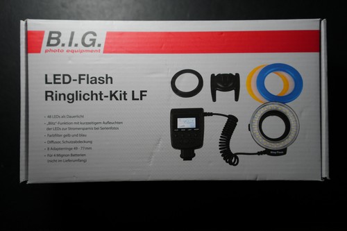 Led flash ringlicht - led-flash, ringlicht-kit