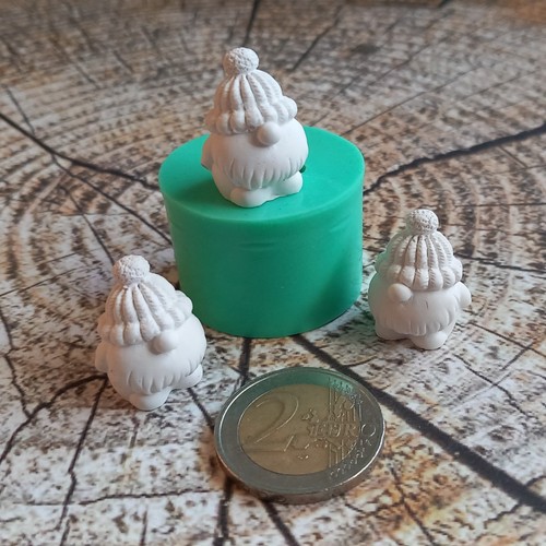 Silikonform mould tiny - 3d,