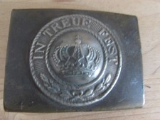 Militaria Koppelschließe für Gürtel Wimmer Leipzig 1914 1.WK