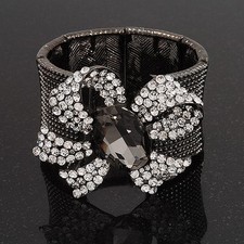 Diamante 'Bow' Flex Bracelet