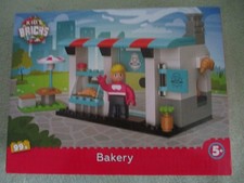 Kinder Spielzeug - KID'S BRICKS BAKERY - Backshop KLEMMBAUSTEINE NEU WEIHNACHTEN