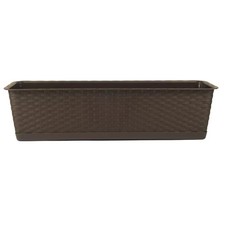 Blumenkasten Rattan-Optik
