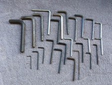 25 Imbusschlüssel 1-12mm gebraucht