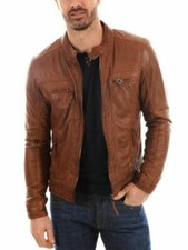 Herren Echte Lammlederjacke