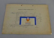 Schaltplan / Elektrik Heinkel Kabine Type 154