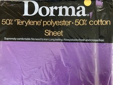 Vintage Dorma lila Terylen