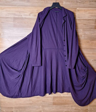 in sein mit Mantel von Zeitlos by Luana - Jacke-beuliger Fall - Lagenlook-Gr. 8