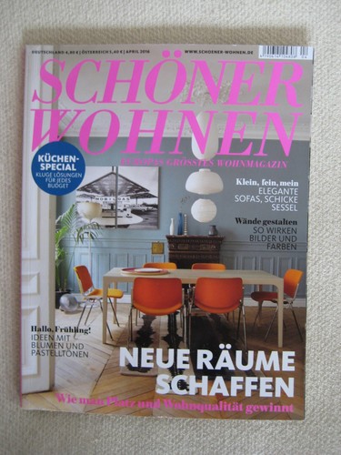 Zeitschrift schöner wohnen - wohnen,