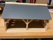 Globe Kids Gerätehalle zwei Türen, Dach zum öffnen, unbespielt, Maßstab 1:87