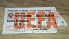 Sammlerticket UEFA Pokalspiel