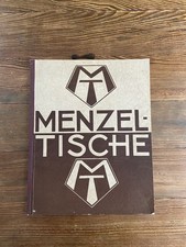 Alter Möbel Katalog - Menzel Tische -  Großröhrsdorf - Vintage Sammler