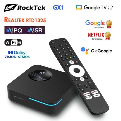 Rocktek gx1 uhd - tv, 12er