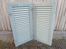 1 doppelter Fensterladen -