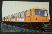 Postkarte AK Eisenbahn - BVG