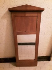 Biedermeier Spiegel Wandspiegel Pfeilerspiegel Esche Fadeneinlage 1820 Sammler