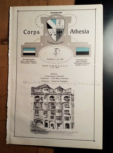 Corps athesia innsbruck - corps,