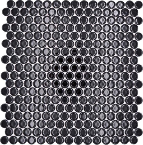 Mosaik fliese keramik schwarz - mosaik,