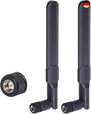 Dualband WLAN Antenne 2,4/5,8 GHz 8 dBi SMA-Stecker Antenne (2er-Pack) für 