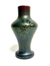 Vase Aus Schillerndem Steinzeug - Jean Massier Vallauris Alpes Maritimes - 19 Cm