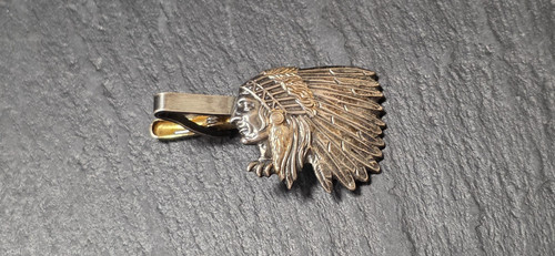 Krawattenklammer 925er silber - krawattenklammer,