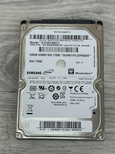 Festplatte hdd 500gb samsung - samsung,