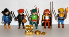 ♛ playmobil - RITTER - Robin Hood und 4 seiner Gefährten ♛