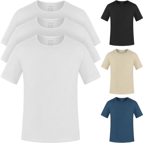 3er set herren shirts - t, aus