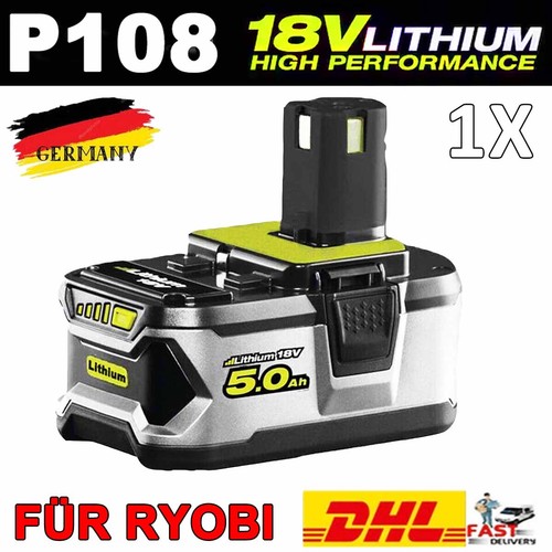 Für ryobi p108 akku v - 1x, 18