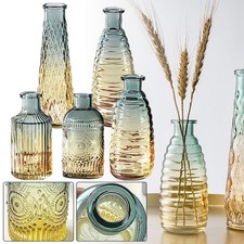 5er Set Mini Glasvasen Deko