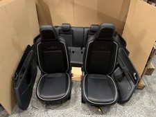 VW Up Lederausstattung schwarz Ausstattung komplett Set Ledersitze