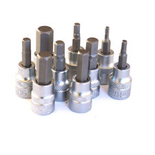 BGS Bit-Einsatz Innensechskant Sechskant Bit, Nuss Antrieb 3/8", Größe 3 - 12 mm