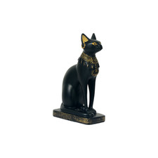 Bastet Figur 13,5 cm schwarz /