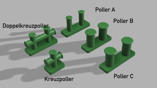 Doppelkreuzpoller kreuzpoller - doppelkreuzpoller,