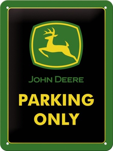 Blechschild john deere - blechschild, „john