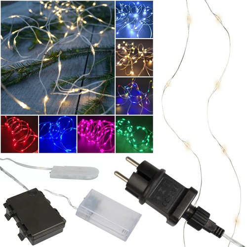 Draht lichterkette micro leds - draht-lichterkette, micro-leds