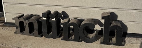 Reklame einzelbuchstaben - reklame,