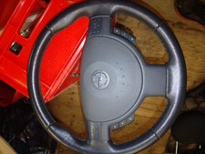 Lenkrad Opel Corsa C Leder Multifunktion 13118192 Airbaglenkrad *F85268*