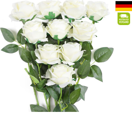 Seidenrosen stück set - 10,