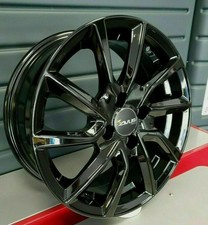 Set 4 Alufelgen Avus Ab 15 Gewidmet Peugeot 206 207 208 307 4x108 et25 Schwarze