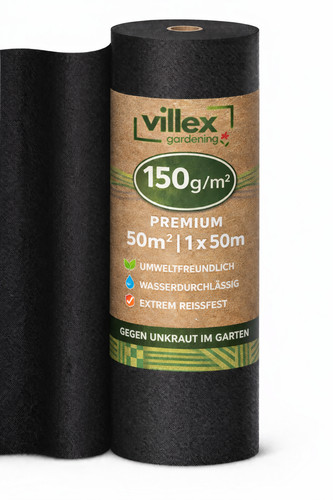 Unkrautvlies 150g 50m x 1m - 150g/m²,