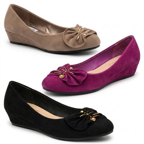 Damen ballerinas runde spitze - damen-ballerinas,