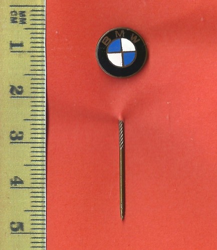 Bmw anstecknadel glasiert - bmw,