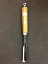 Kirschen Bildhauerbeitel mit Heft Stich 45 gerade 25 mm NEU