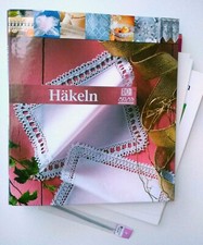 Häkeln Häkelmuster Sammelmappe mit 80 Sammel-Musterkarten von Atlas Verlag neu