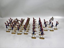 Preussischer Spielmannszug um 1900  38 Bleisoldaten Zinnsoldaten handbemalt